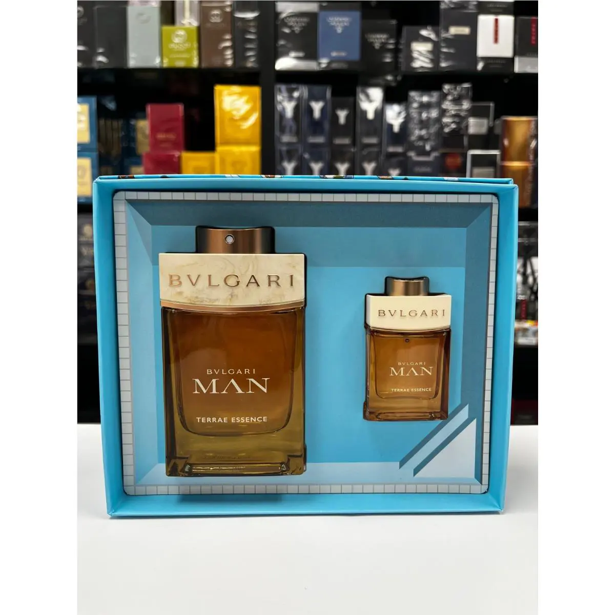 Bvlgari Man Terrae Essence 2 Piece Set Eau de Parfum For Men