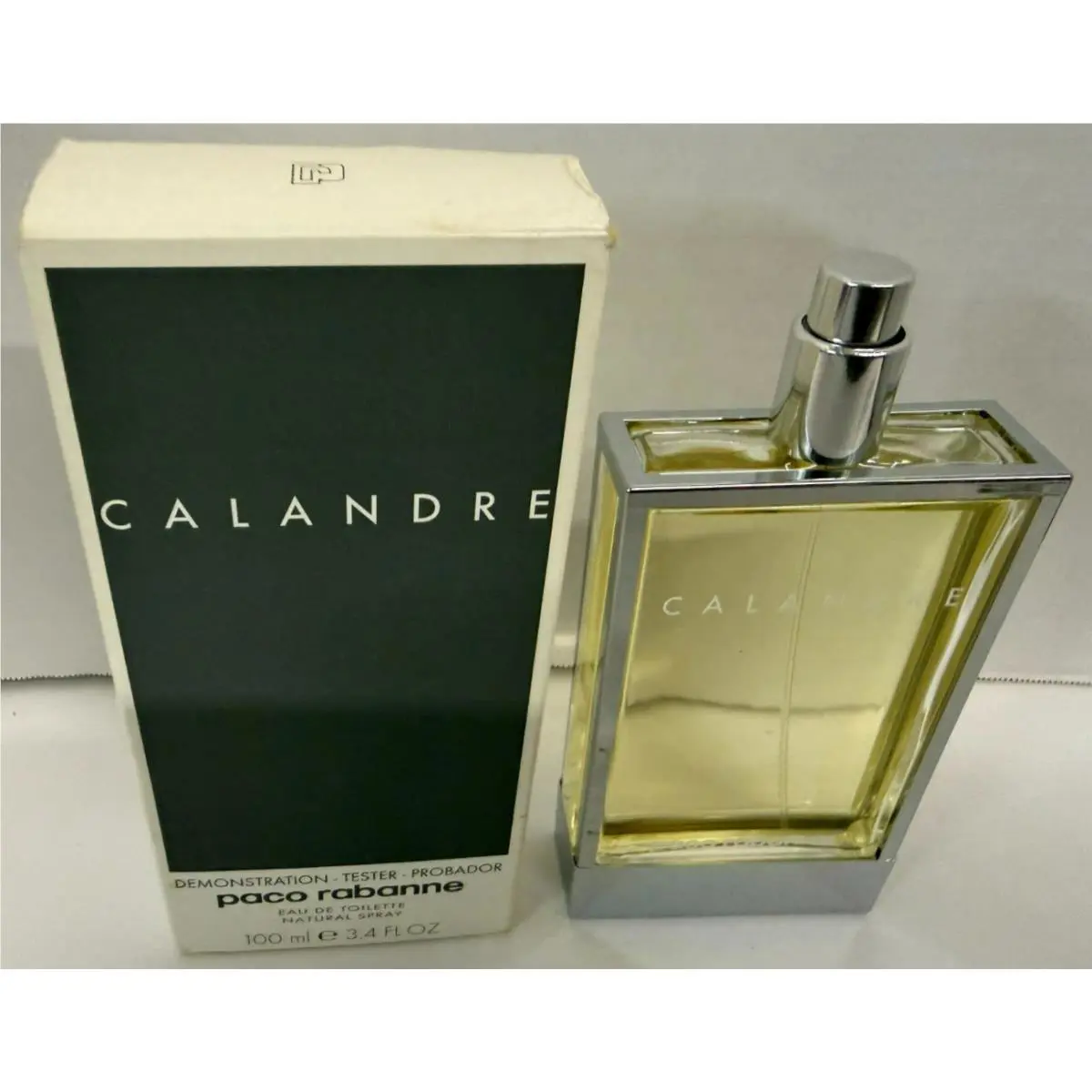 Paco Rabanne Calandre Eau De Toilette Natural Spray 100ml 3.4 Fl.oz. Tester