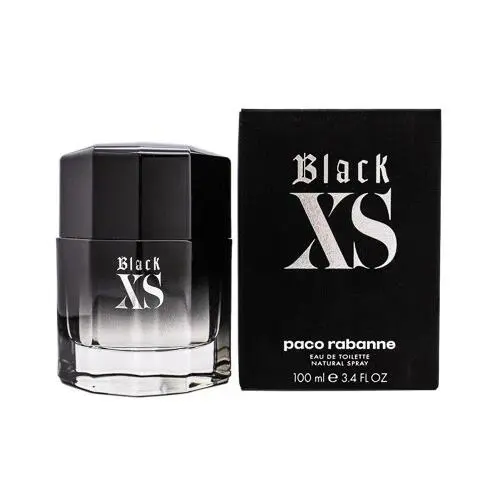 Black XS by Paco Rabanne 3.4 oz Eau de Toilette Cologne For Men Spray
