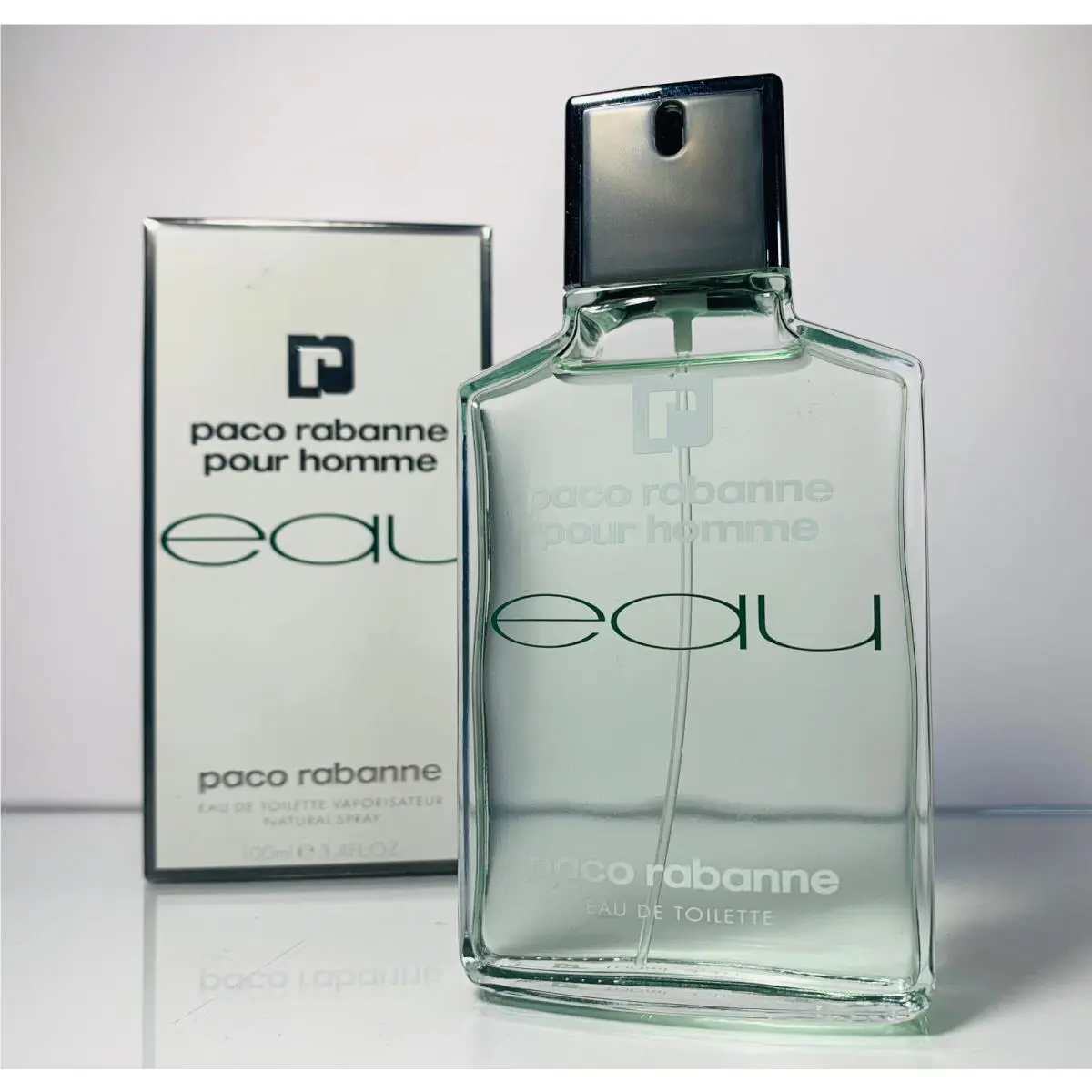 Eau de Paco Rabanne Pour Homme 3.3 3.4 oz / 100 ml Eau de Toilette Spray/