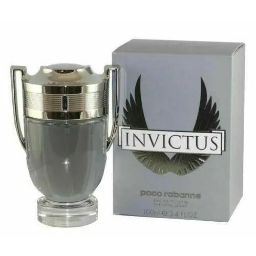 Paco Rabanne Invictus 3.4 oz / 100 ml Edt Spray Cologne For Men Eau de Toilette