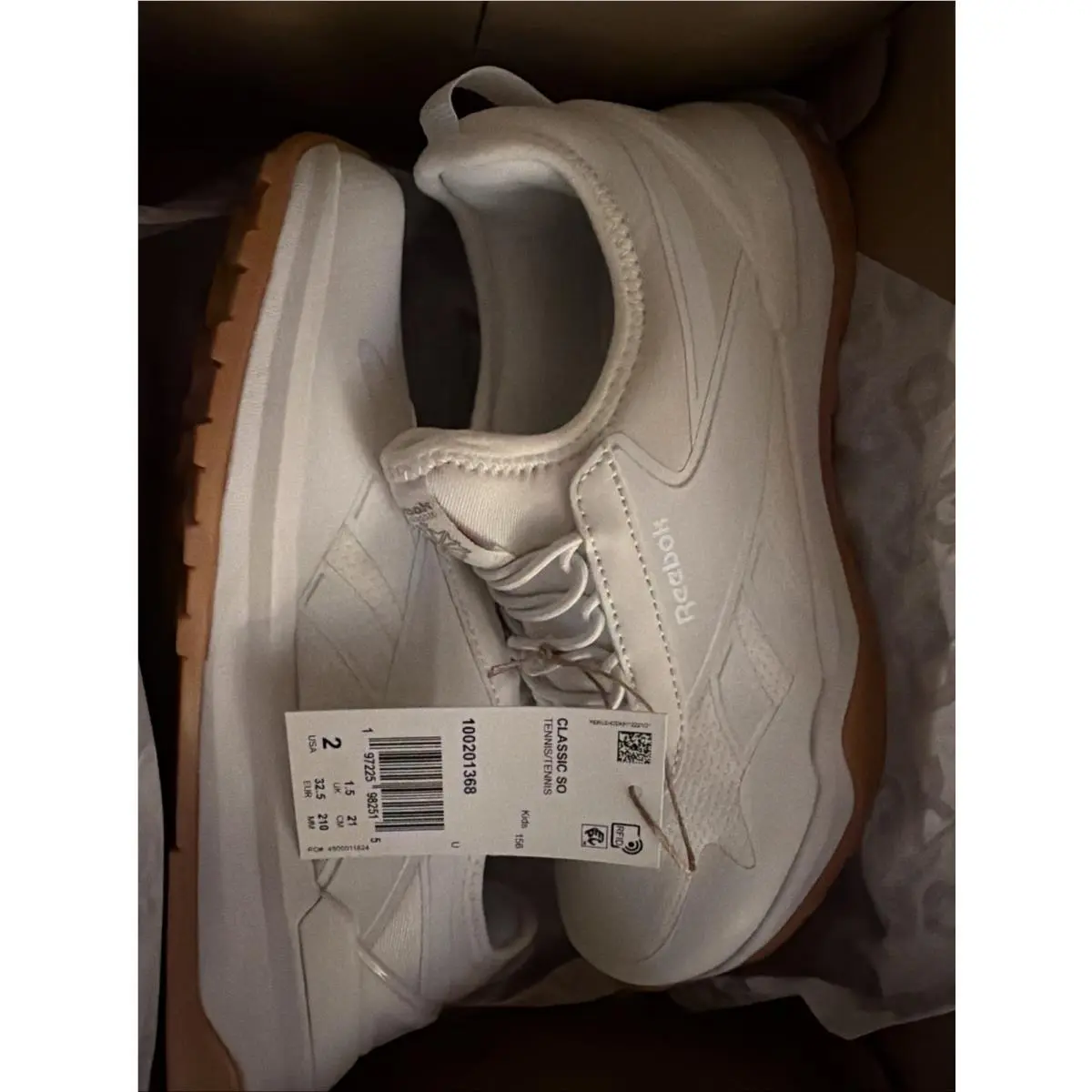 Reebok Classic SO Kids Size 2