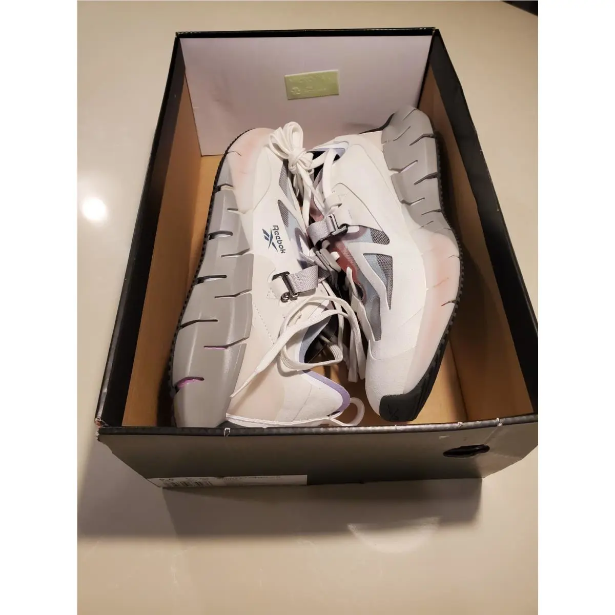 Reebok shoes - Reebok Zig Kinetica Concept_Type1 - Zig Kinetica - EG7477 - White 2