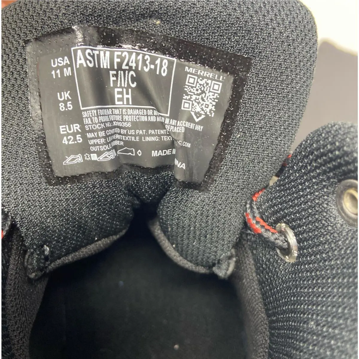 Merrell shoes - Siren Mid Waterproof Alloy Toe - Black 5