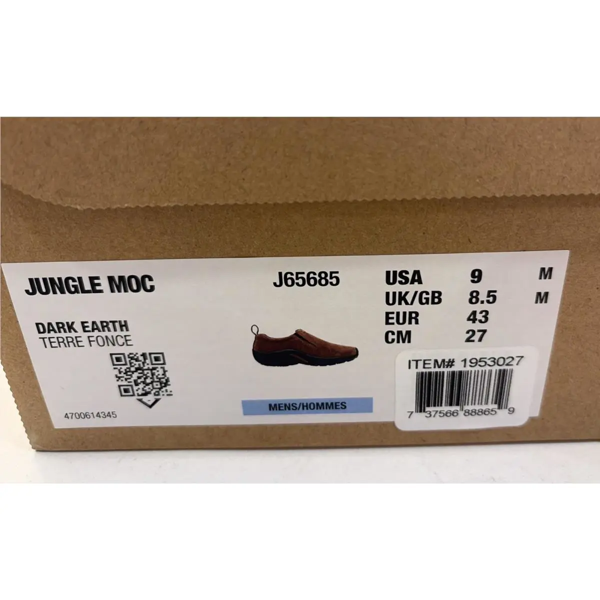 Merrell shoes - JUNGLE MOC - JUNGLE MOC - Brown (UPC: 737566888659) 0