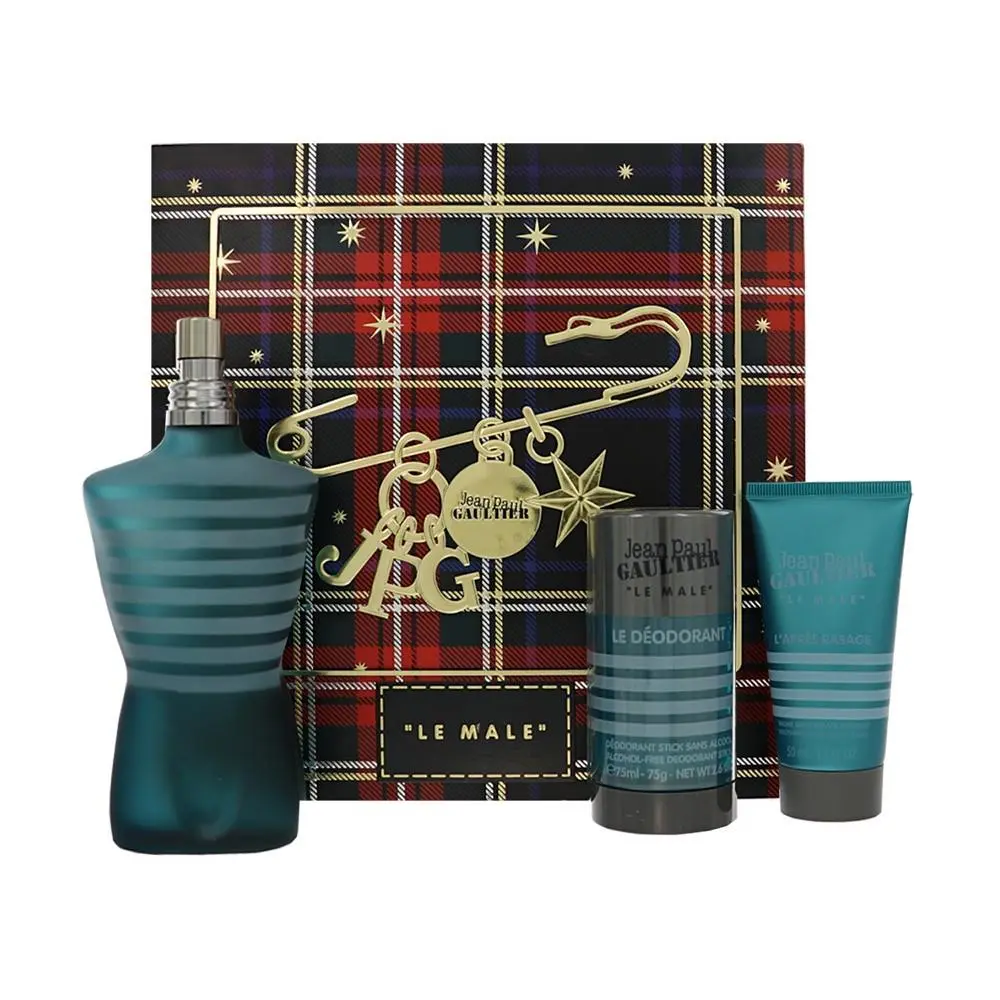 Jean Paul Gaultier Le Male by Jean Paul Gaultier Gift Set For Men 4.2 Oz Eau De