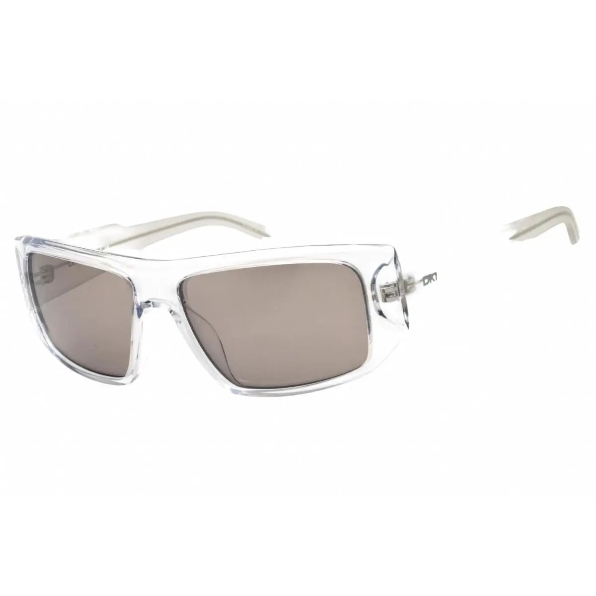 Dkny DK555S 000 Crystal Clear/smoke 57-16-140 Sunglasses - Frame: Crystal Clear, Lens: Smoke, code: 000