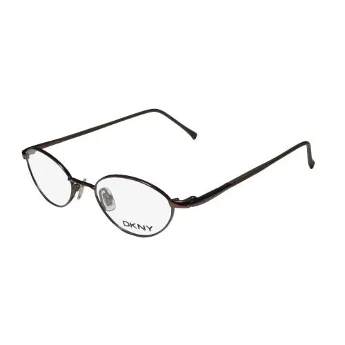 Dkny 6207 Eyeglass Frame Metal Plastic Womens 200 43-17-130 Brown Full-rim