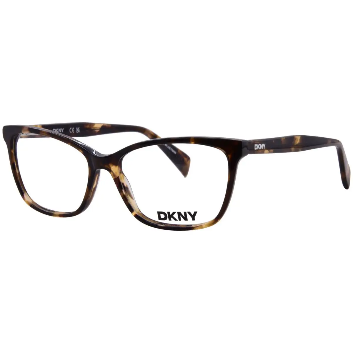 Dkny DK5097 237 Eyeglasses Women`s Dark Tortoise Full Rim Rectangle Shape 53mm by DKNY