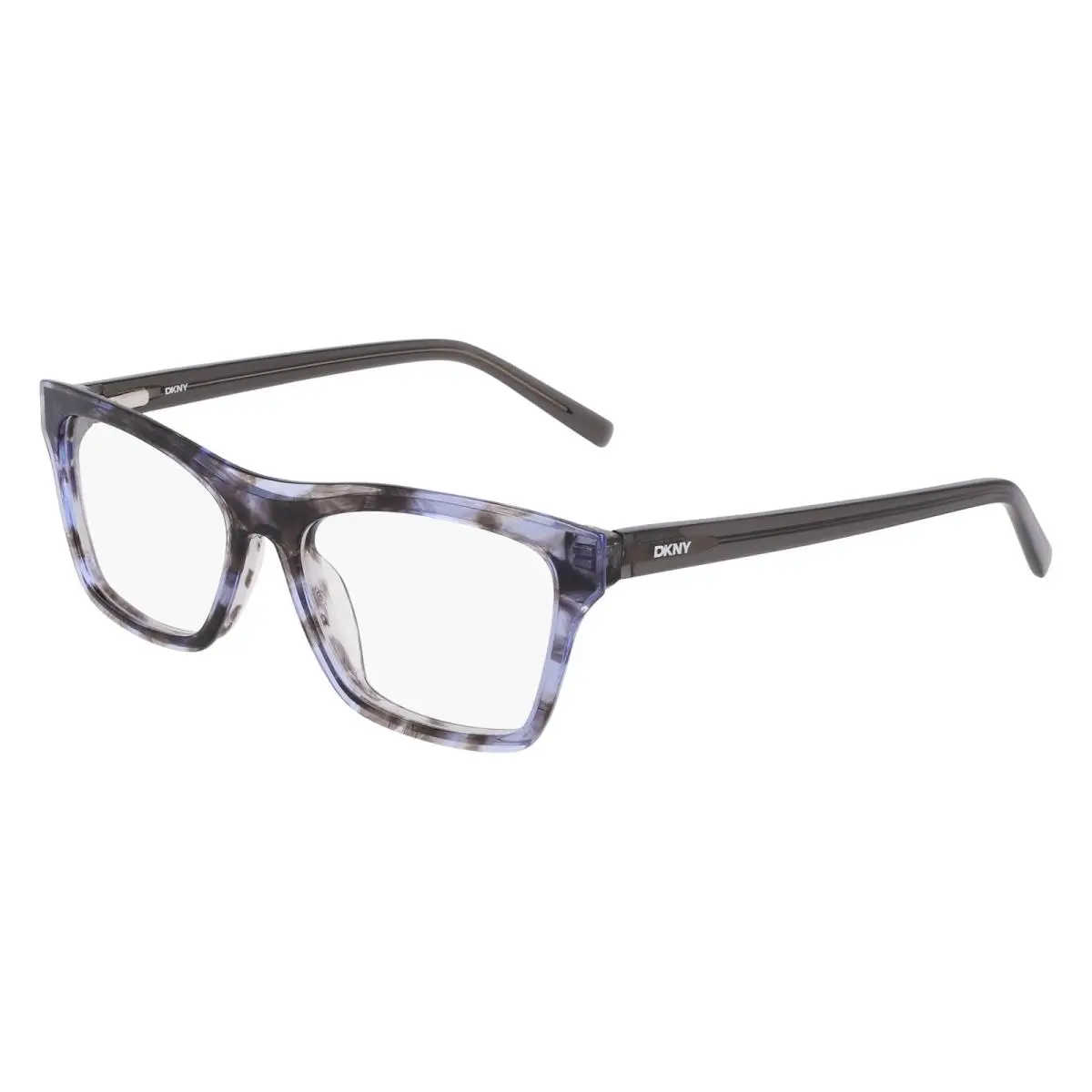 Dkny DK 5076 Blue/smoke Horn 019 Size 53 Eyeglasses