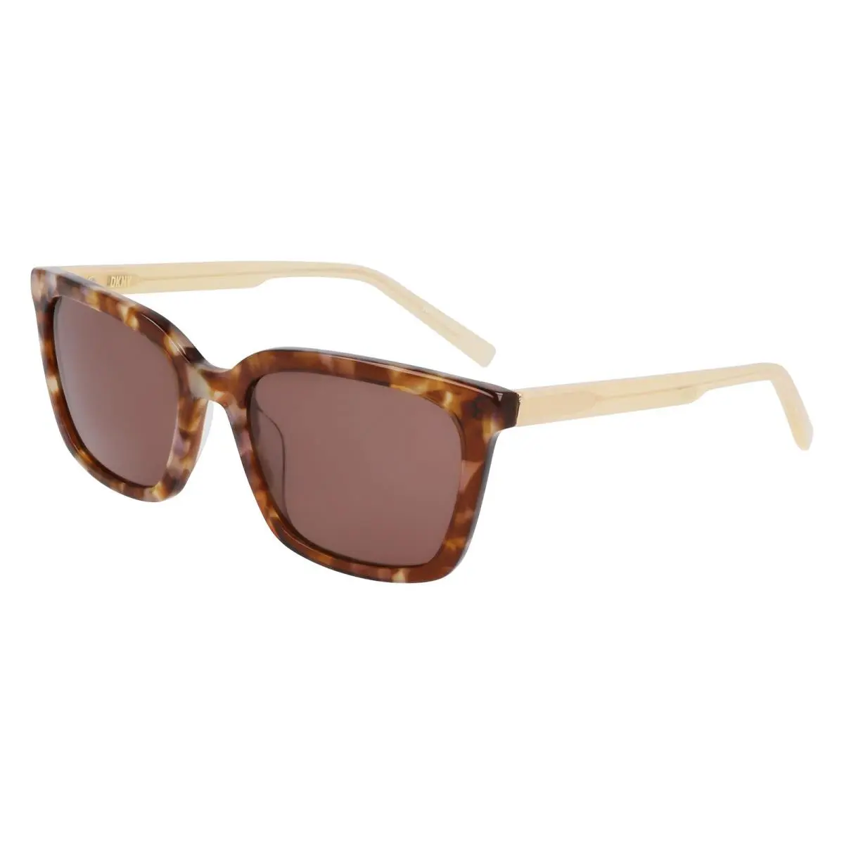 Dkny DK 546 S Iridescent Honey Tortoise 243 Size 53 Sunglasses