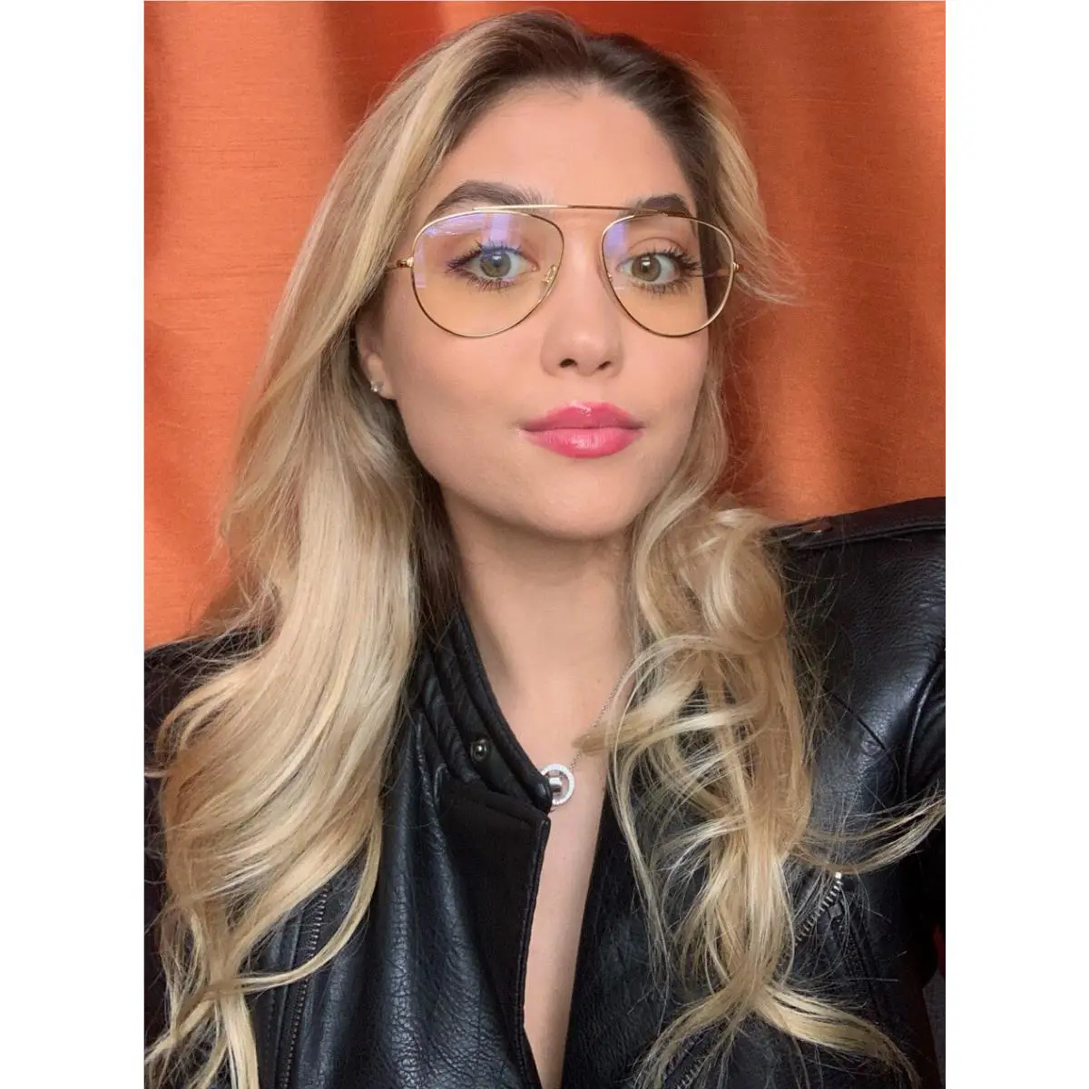 Tom Ford Blue Light Block Gold 57mm 57-15-145 Women’s Eyeglasses Frame