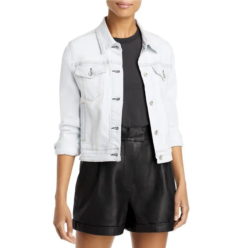 Rag Bone Size M Nico Denim Jacket in Ditch Plains Y2K A003005 by Rag & Bone