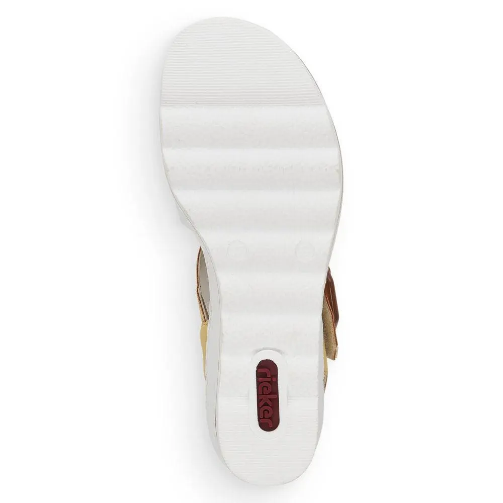 Rieker shoes - Weiss/Sun 5