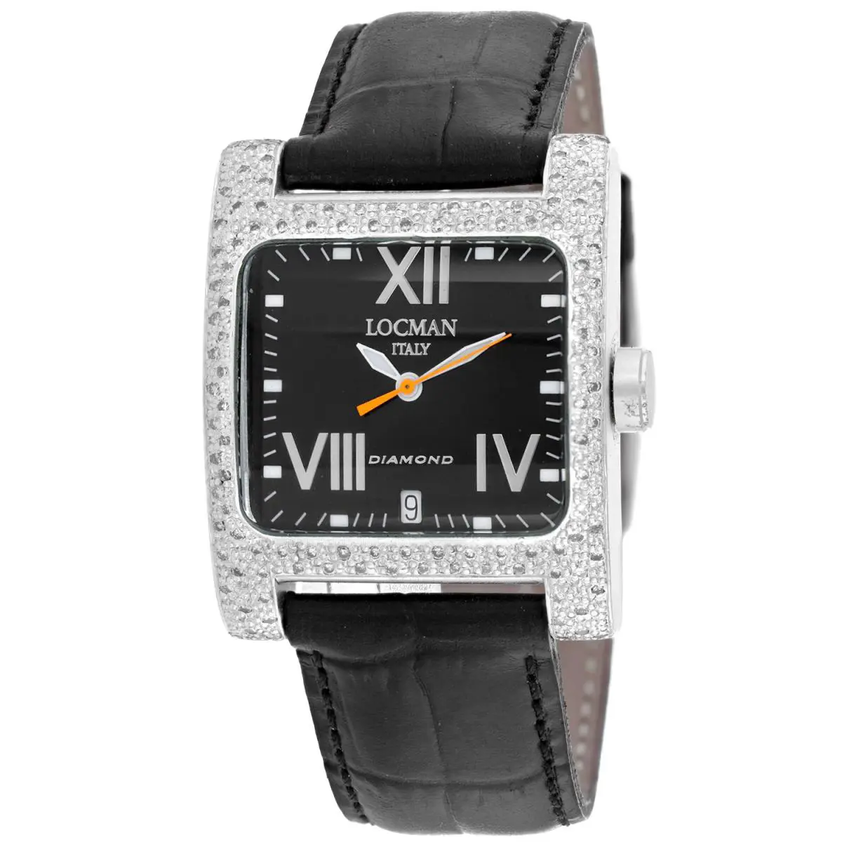 Locman Women`s Classic Black Dial Watch - 431BKD/BK Leal by Locman Italy