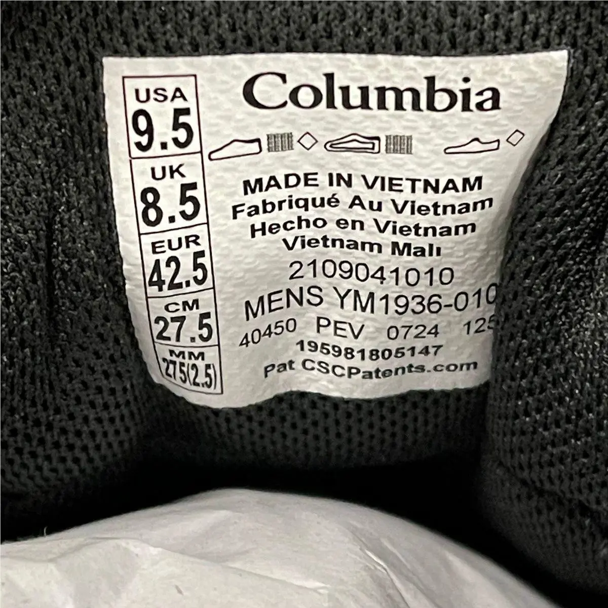 Columbia shoes - VS179082 - vs-179082 - Multicolor (UPC: 195981805147) 1