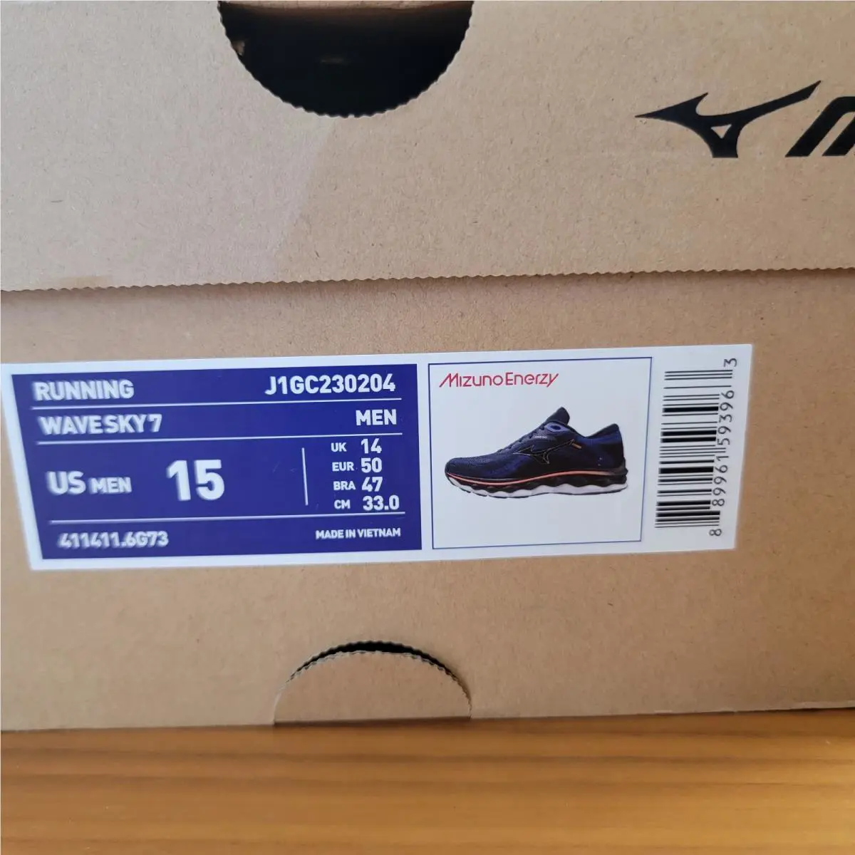 Mizuno shoes - Mizuno Wave Sky - Wave Sky - J1gc230204 - Blue, e principale: Blue, e: Blue 5