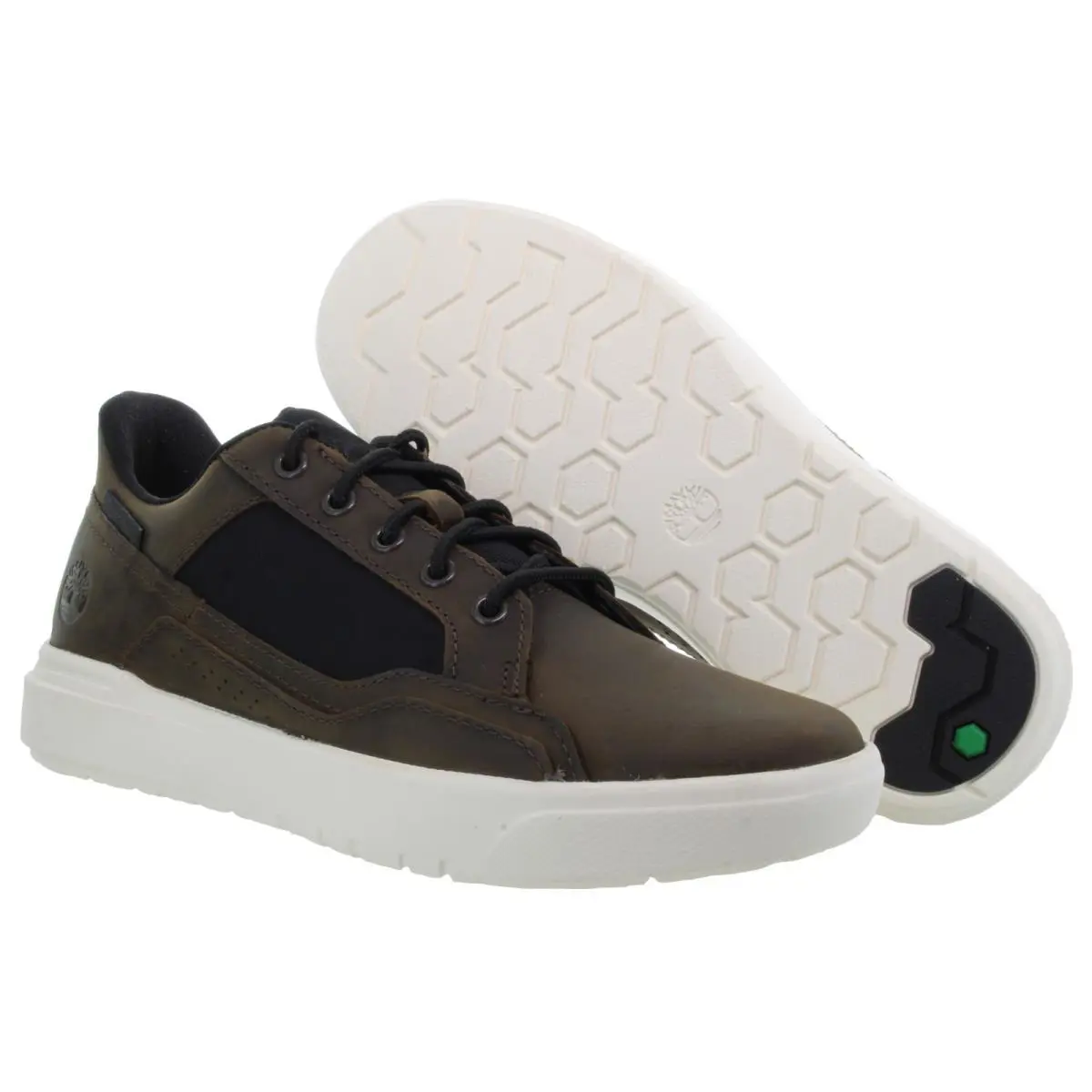 Timberland shoes - Timberland Allston Low Lace Up - A69WD - Dark Brown, Black 5
