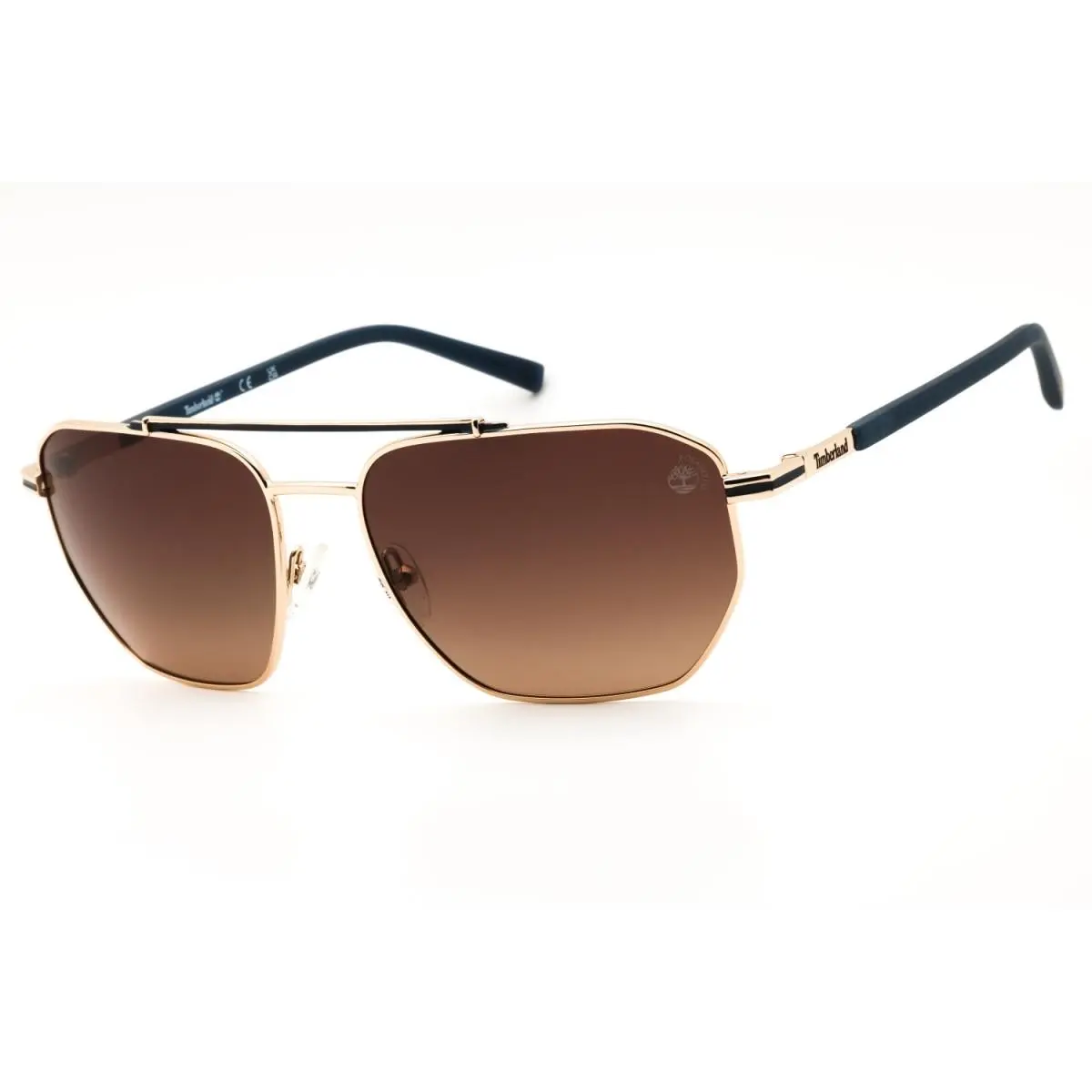 TB00038 32H Gold/brown Polarized 60-17-135 Sunglasses by Timberland