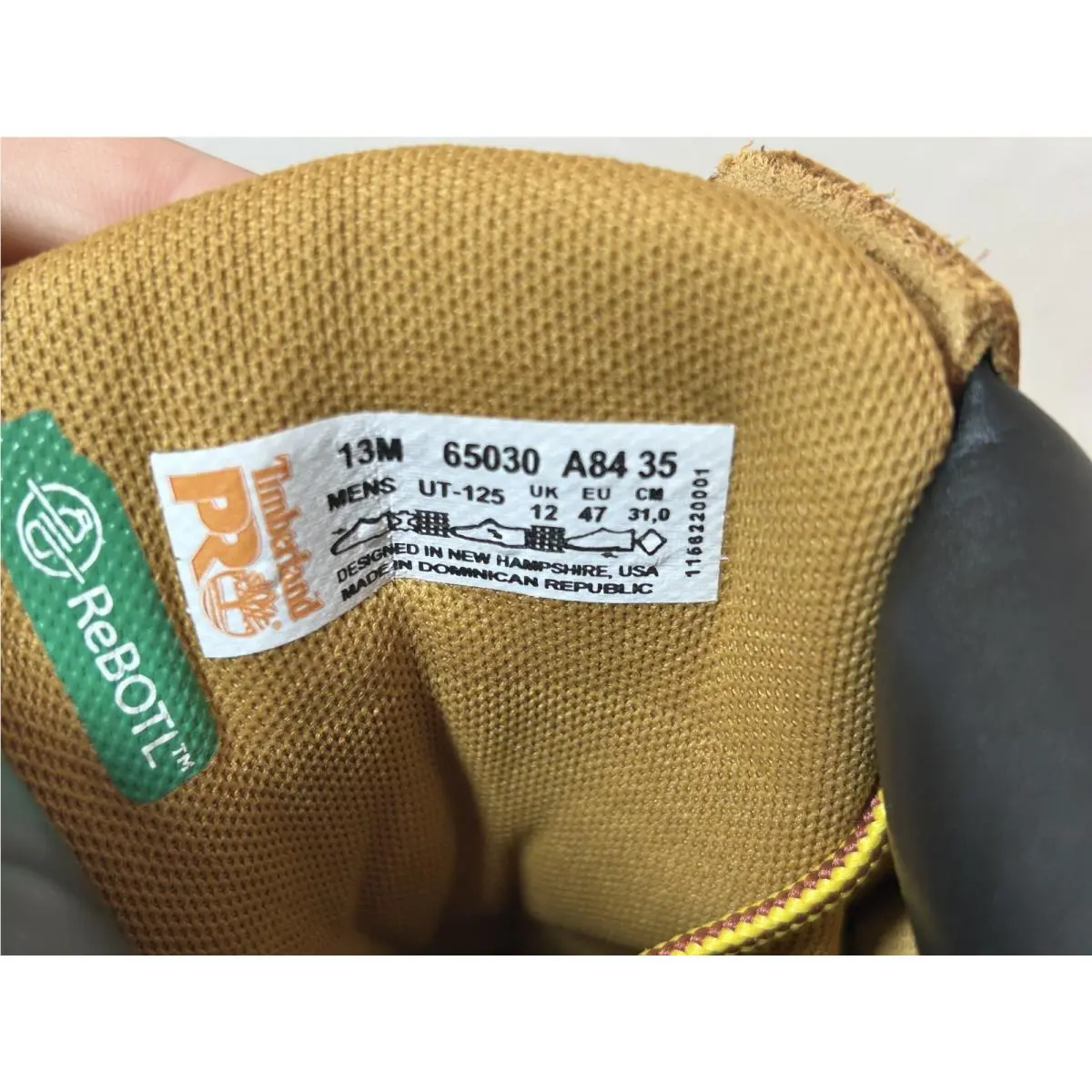 Timberland shoes - Pro - Pro - TB 065030 713 - Wheat (UPC: 0768372790546) 8