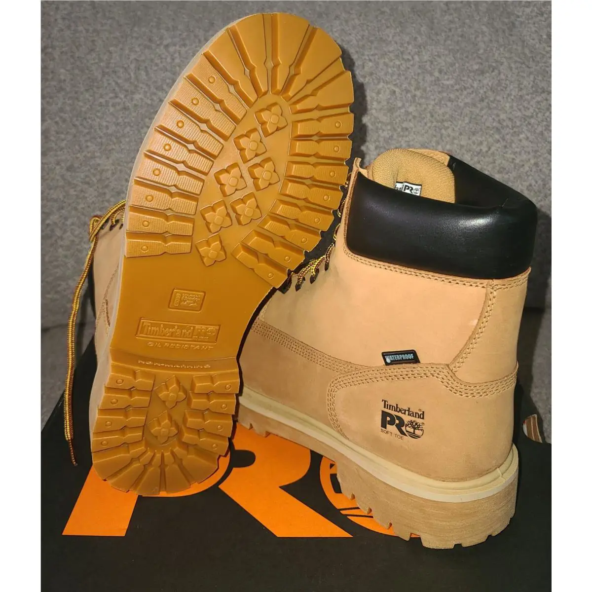 Timberland shoes - Timberland PRO - PRO - TB065030 713 - Wheat Nubuck (UPC: 649923753794) 2