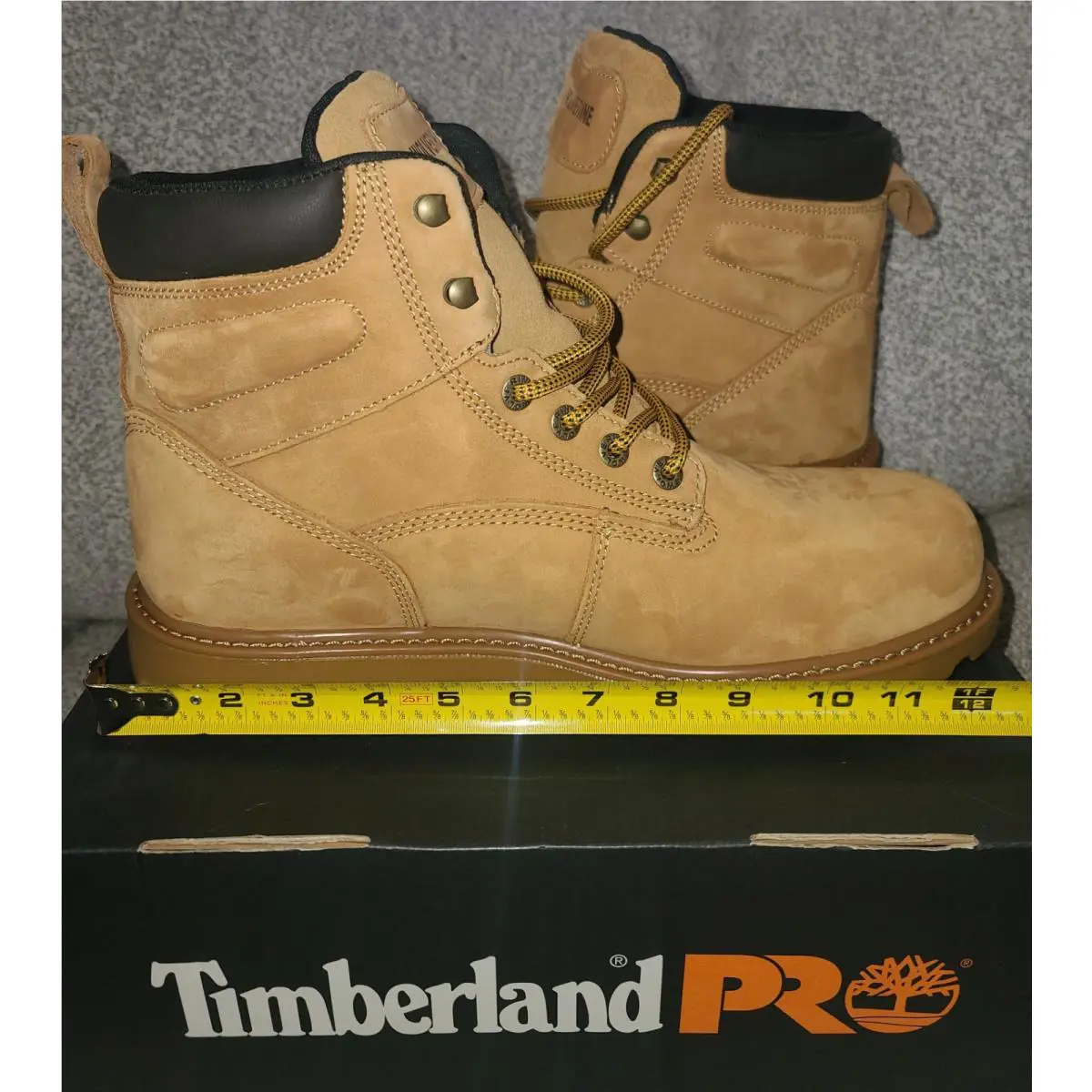 Timberland shoes - Timberland PRO - PRO - TB065030 713 - Wheat Nubuck (UPC: 649923753794) 4