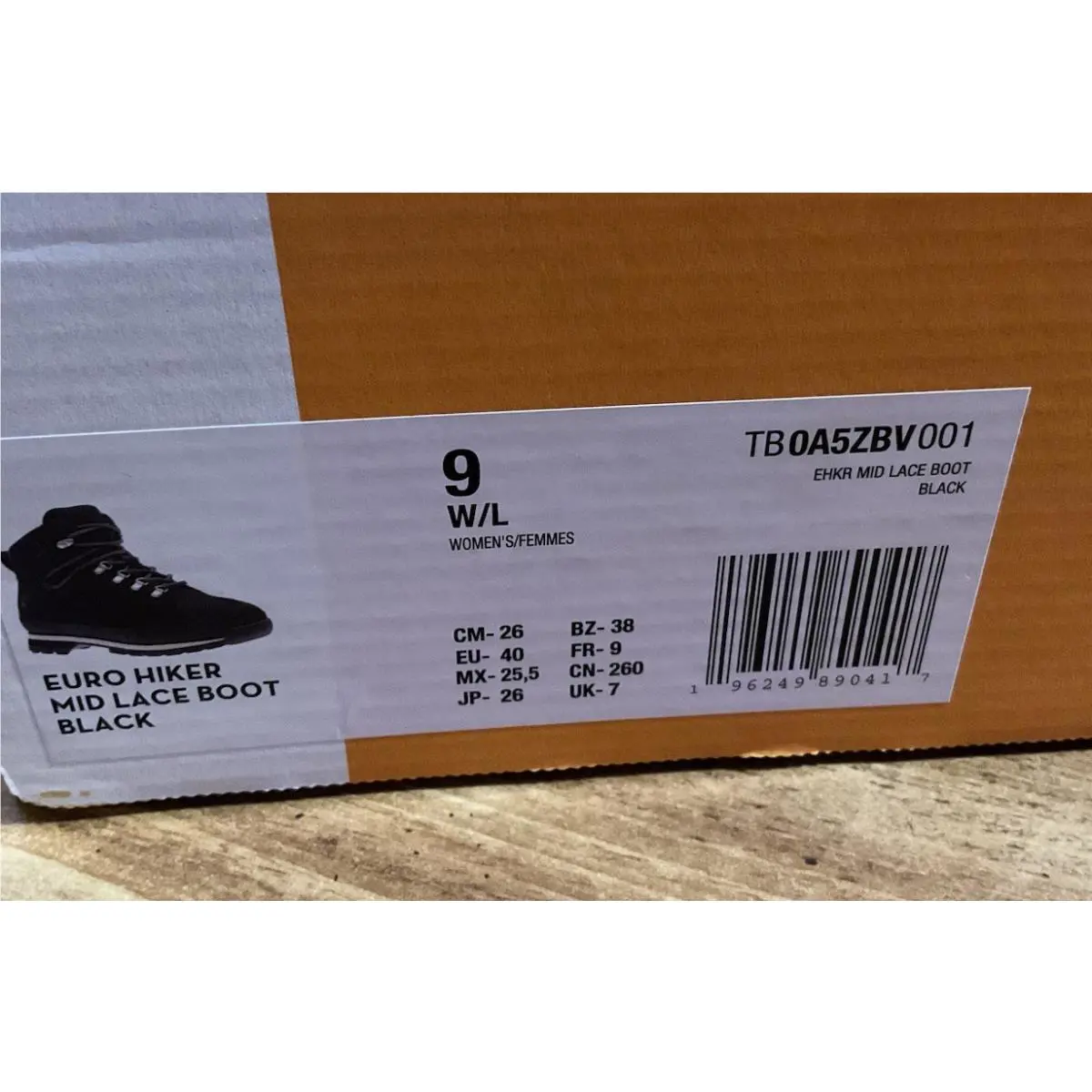 Timberland shoes - HIKER MID HIKER - HIKER MID HIKER - Black 6