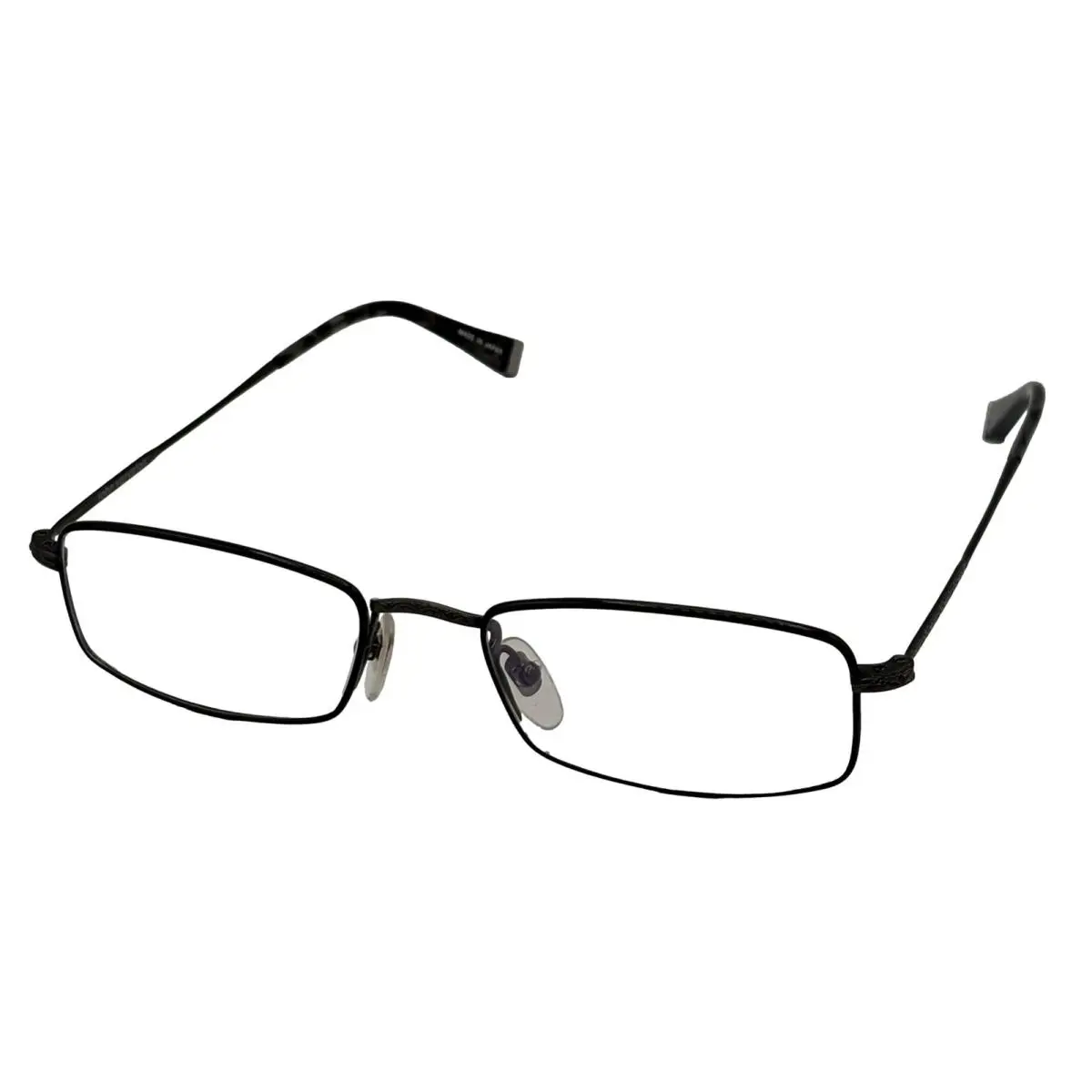 John Varvatos Eyeglasses Rectangle Men Gunmetal Eyewear Frame V139 52mm