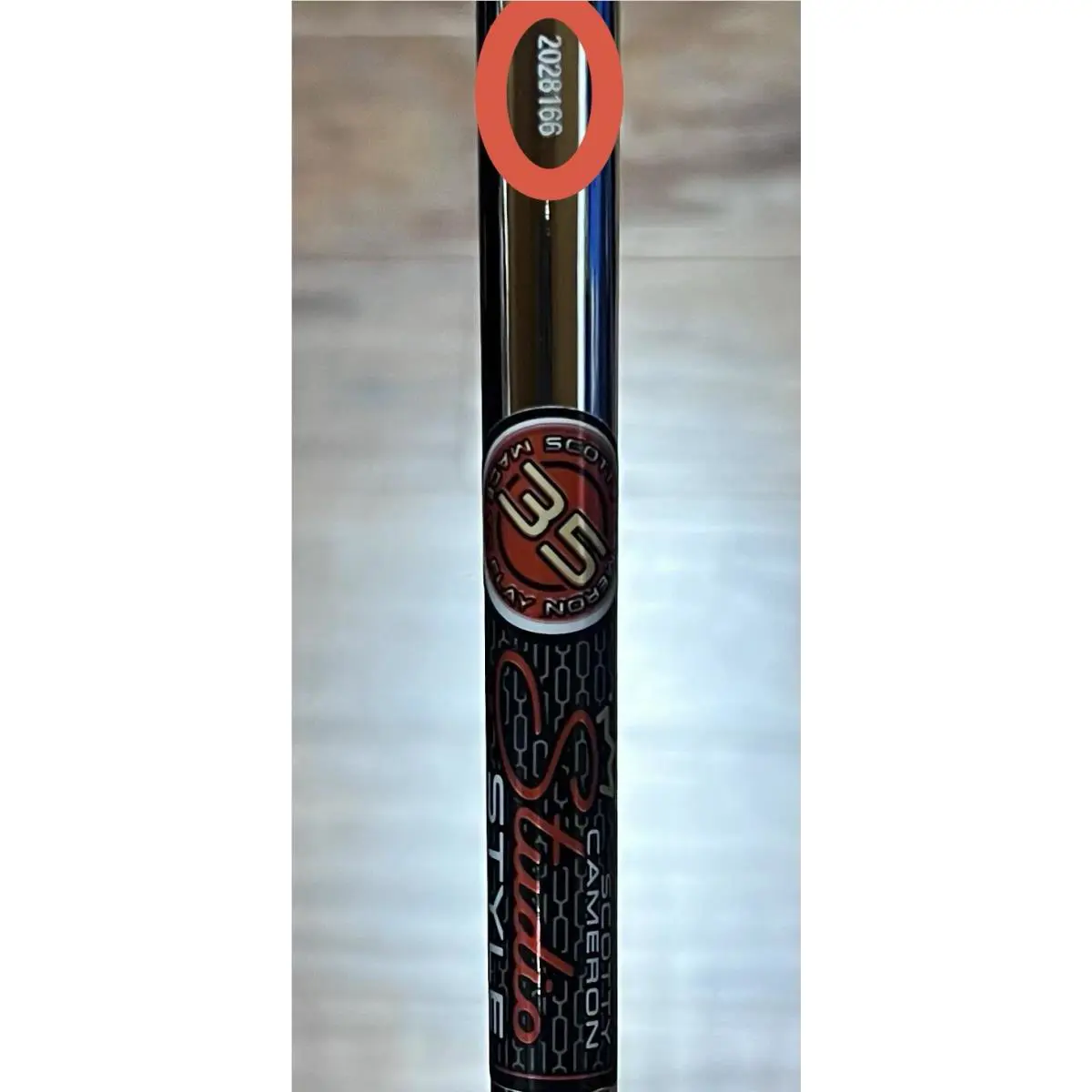 Scotty Cameron  - Studio Style Newport 2 - 2026 - Xtreme Dark Finish - DLC - Red, Lie Angle: Black 6