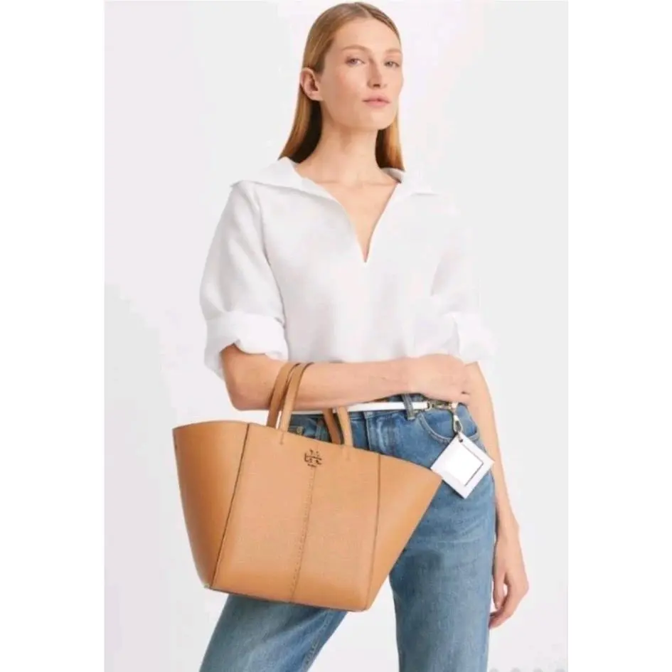 Tory Burch Mcgraw Shoulder Bag In Tiramisu