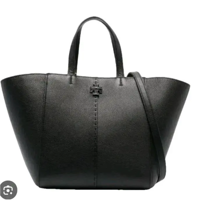 Tory Burch Mcgraw Shoulder Bag In Black