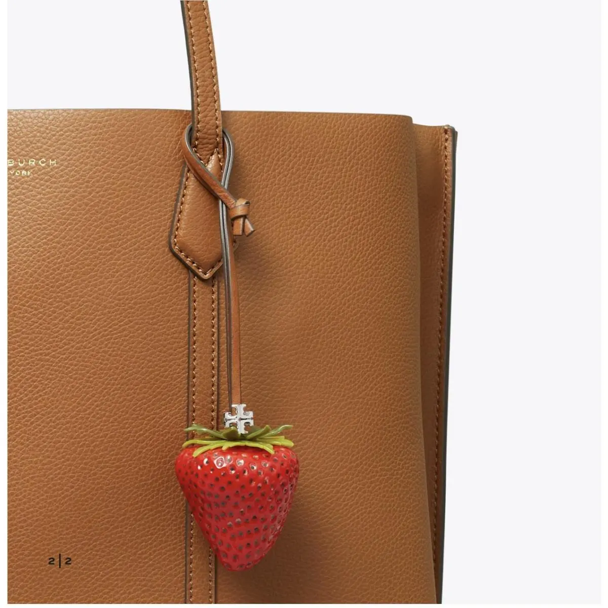 Tory Burch Strawberry Bag Charm US Stock Ship Msw
