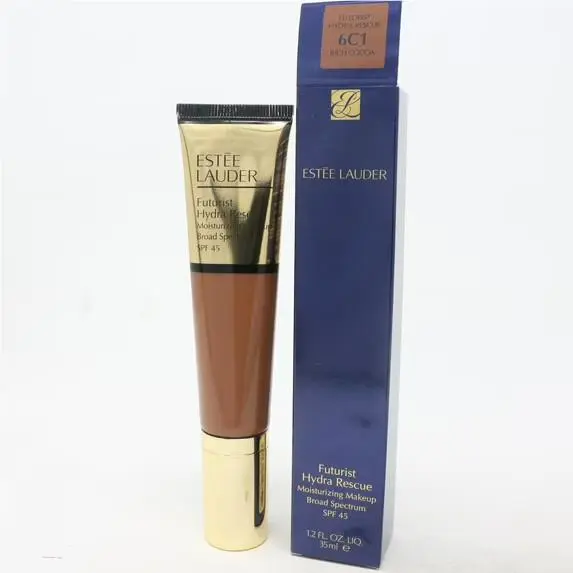 Estee Lauder Futurist Hydra Rescue Moisturizing Foundation SPF45 Choose Shade 6C1 Rich Cocoa by Estée Lauder