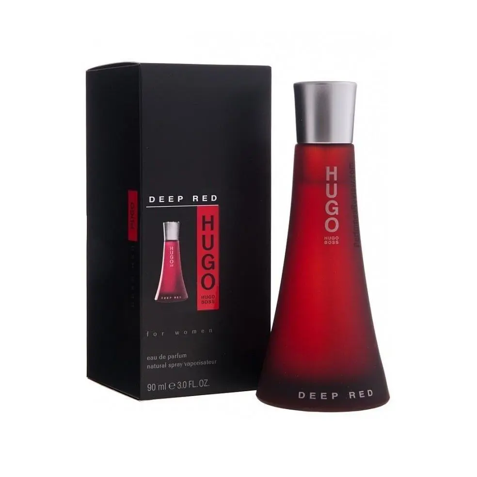 Hugo Deep Red by Hugo Boss 3.0 Oz 90 Ml Eau De Parfum Spray For Women /