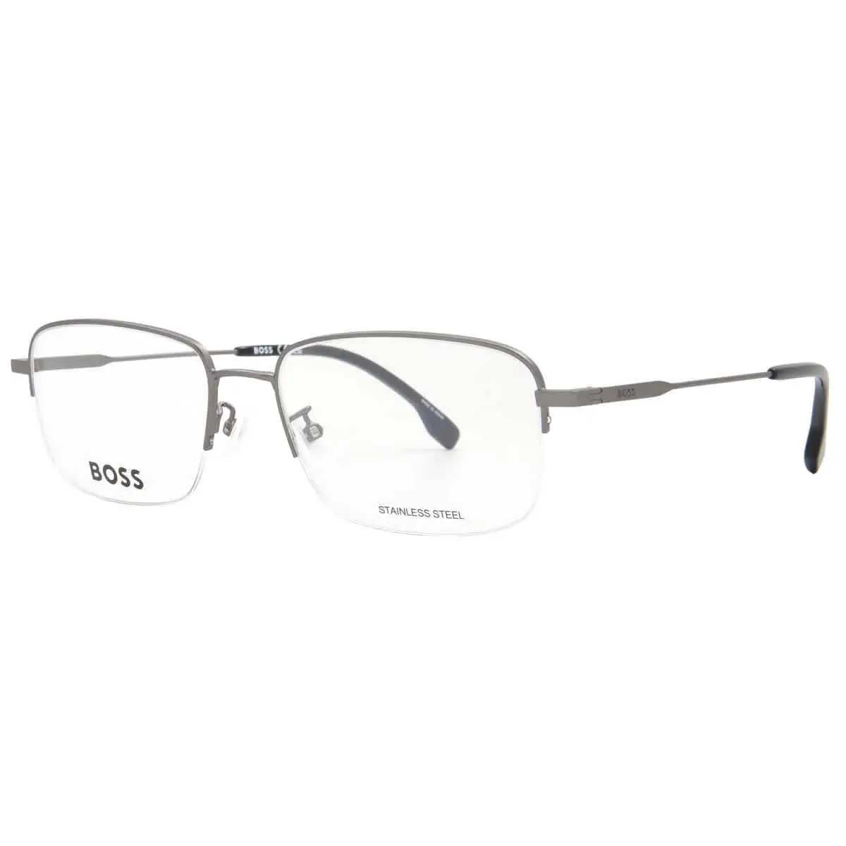 Hugo Boss Demo Rectangular Men`s Eyeglasses Boss 1289/F 0R81 56 Boss 1289/F 0R81