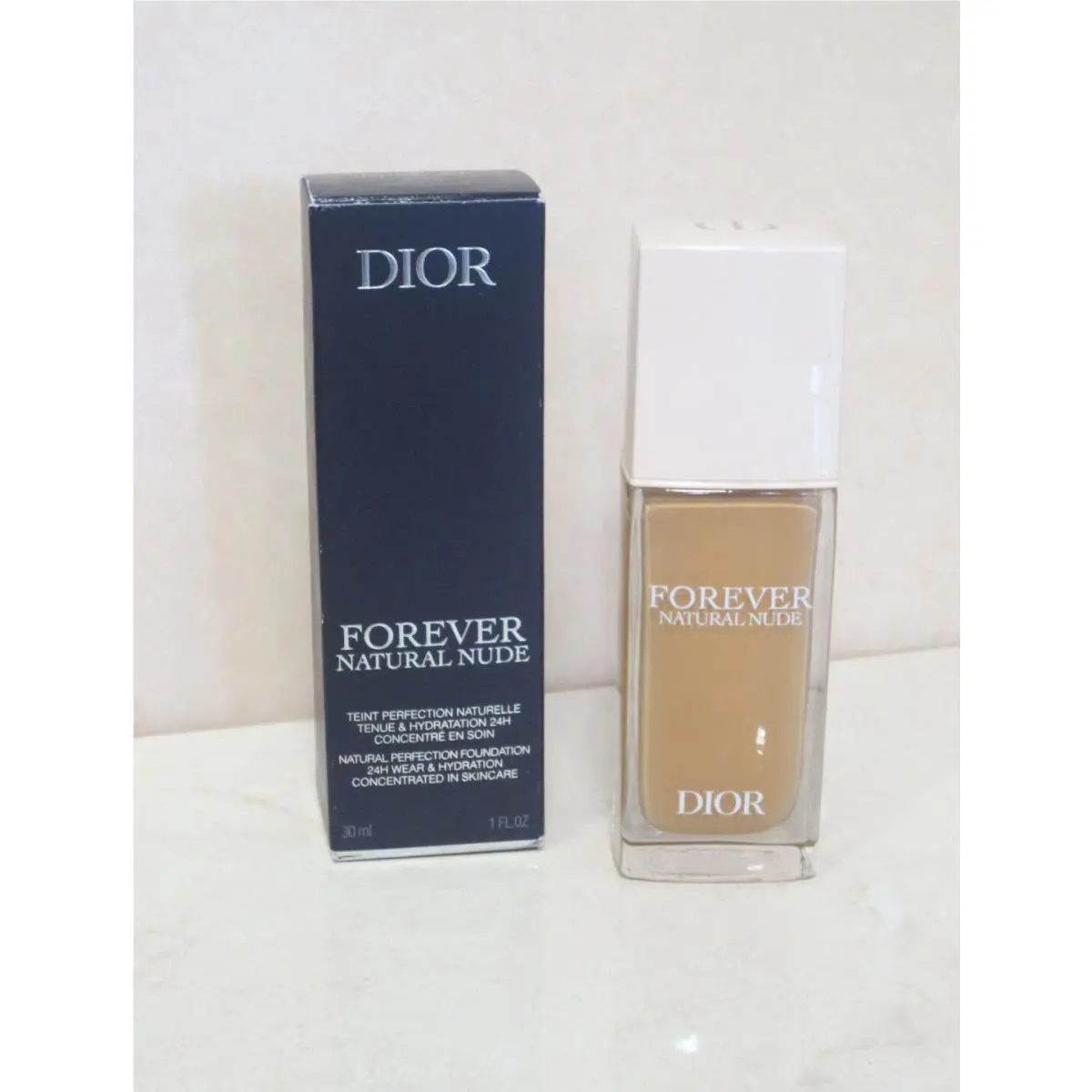Dior Forever Natural Natural Perfection Foundation - 4W0 Warm Olive - 1 OZ