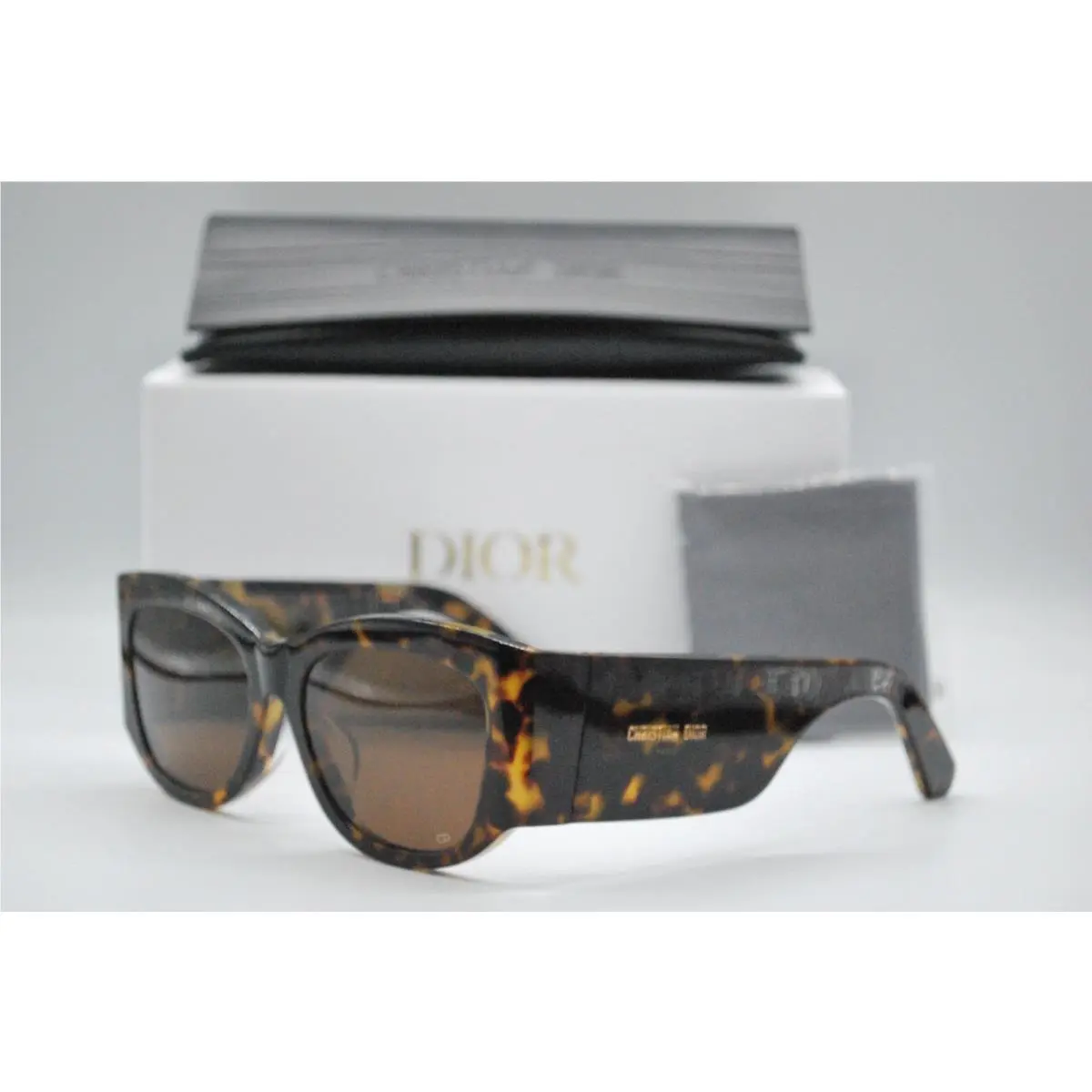 Christian Dior Diornuit S1F 24F0 Havana Brown Sunglasses 55-17