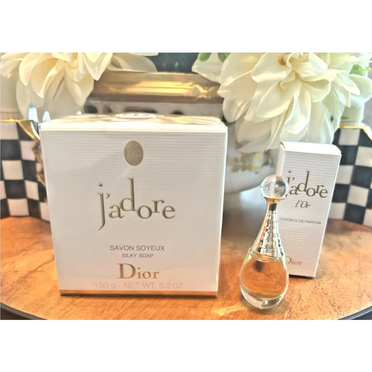 Dior Perfume Soap J`adore Bag Holiday Birthday Gift Set Wedding Vip Floral `