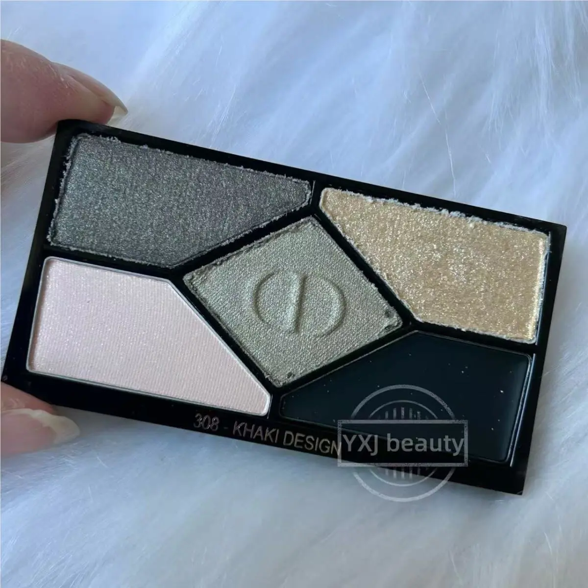 Dior Eyeshadow Palette 308 Khaki Design Full Size 6g/0.2oz Refill Rare