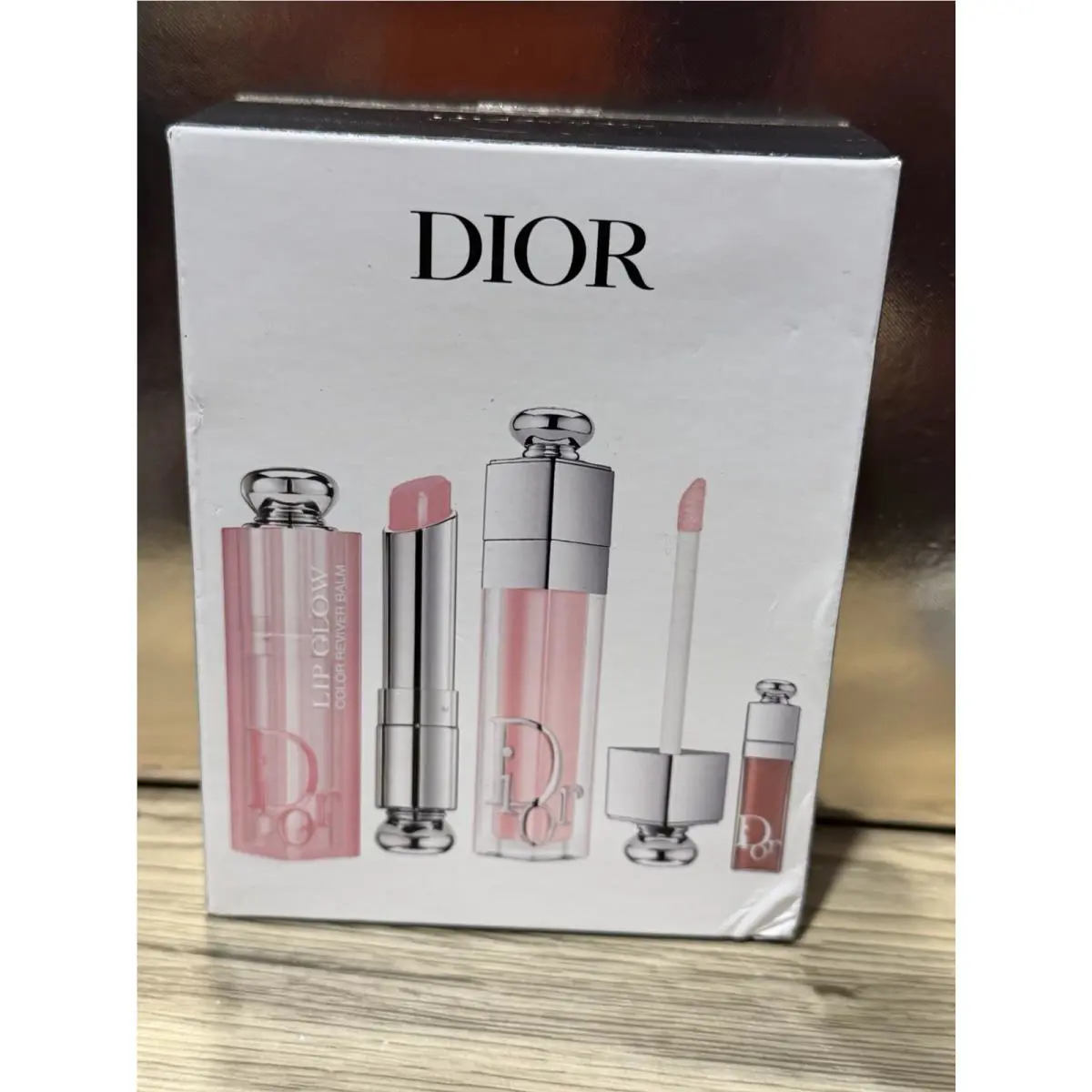 Dior Addict Essentials Lip Glow Lip Maximizer Mini Lip 3 Piece