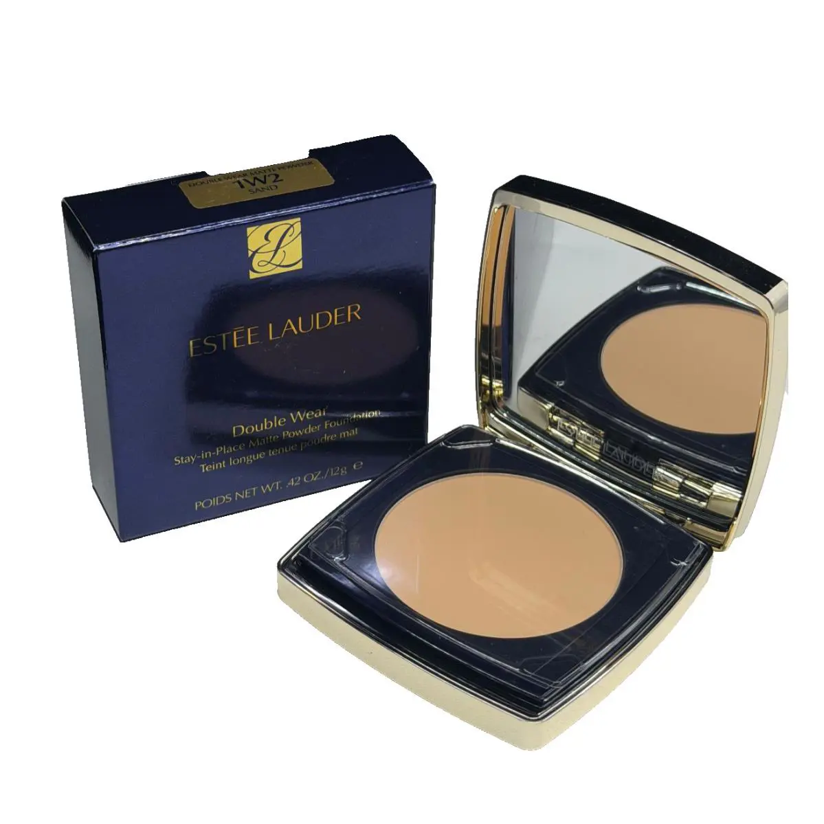 Estee Lauder Double Wear 1W2 Sand Matte Powder Foundation 0.42 oz by Estée Lauder