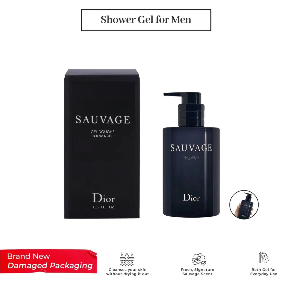 Sauvage Shower Gel 8.5 Ounce by Dior