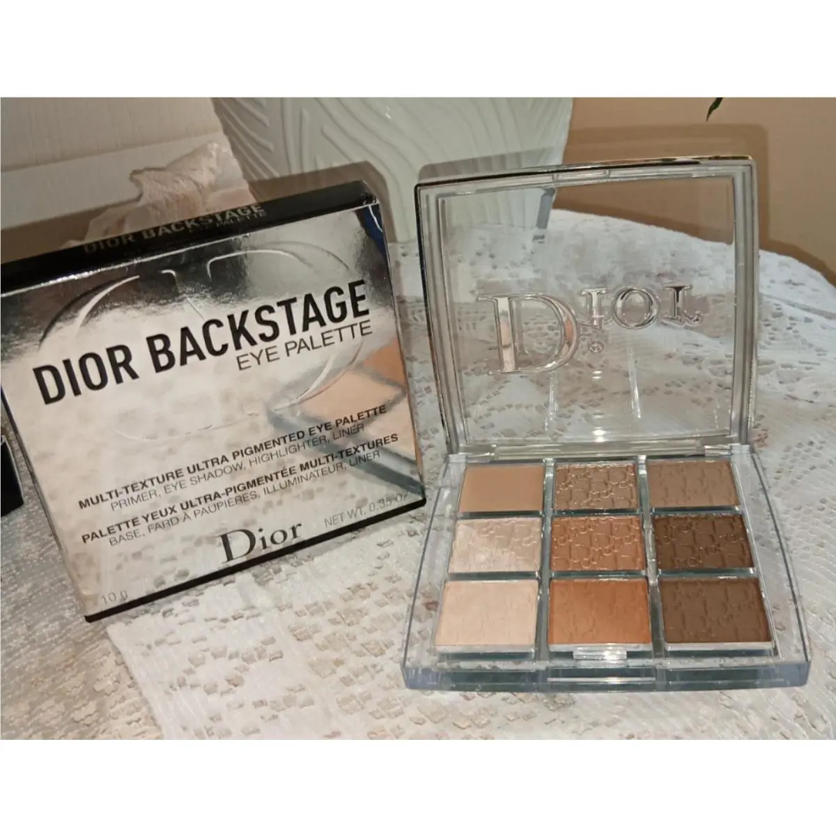 Dior Backstage Eye Palette Multi-teture Ultra Pigmented 001 Warm Neutrals