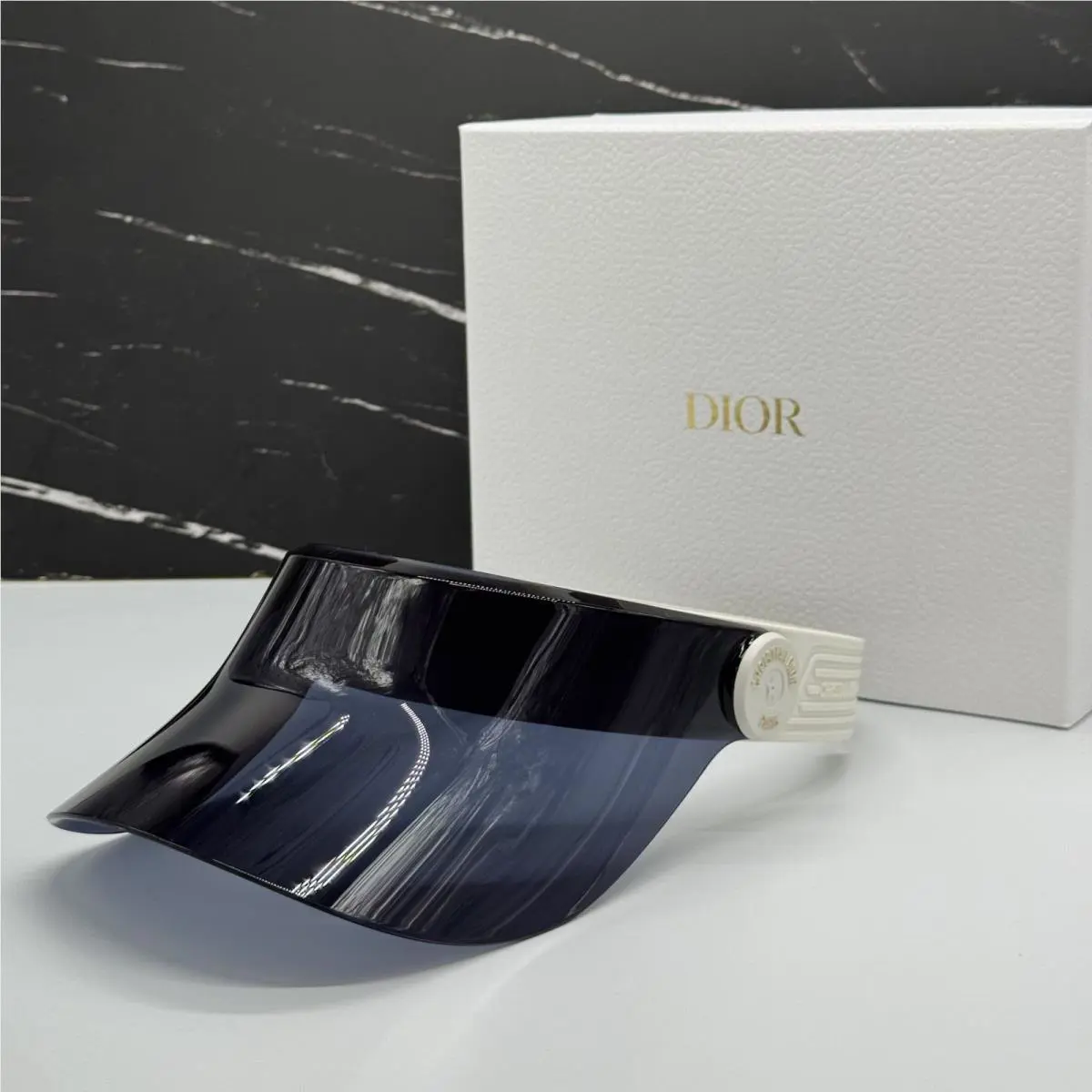 Dior Visor Diorpacific V1U 96B Black/white Women Sunglasses Dior