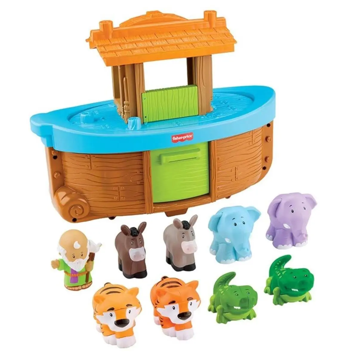 Fisher-price Little People Toddler Toy Noah’s Ark Playset with 9 Animals