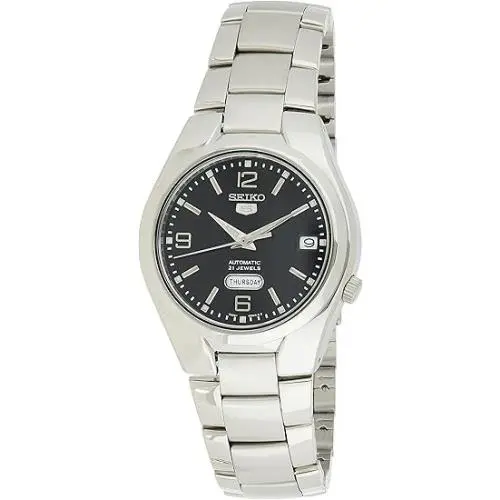 Series 5 Automatic Black Dial Mens Watch SNK623 SNK623K1 by Seiko