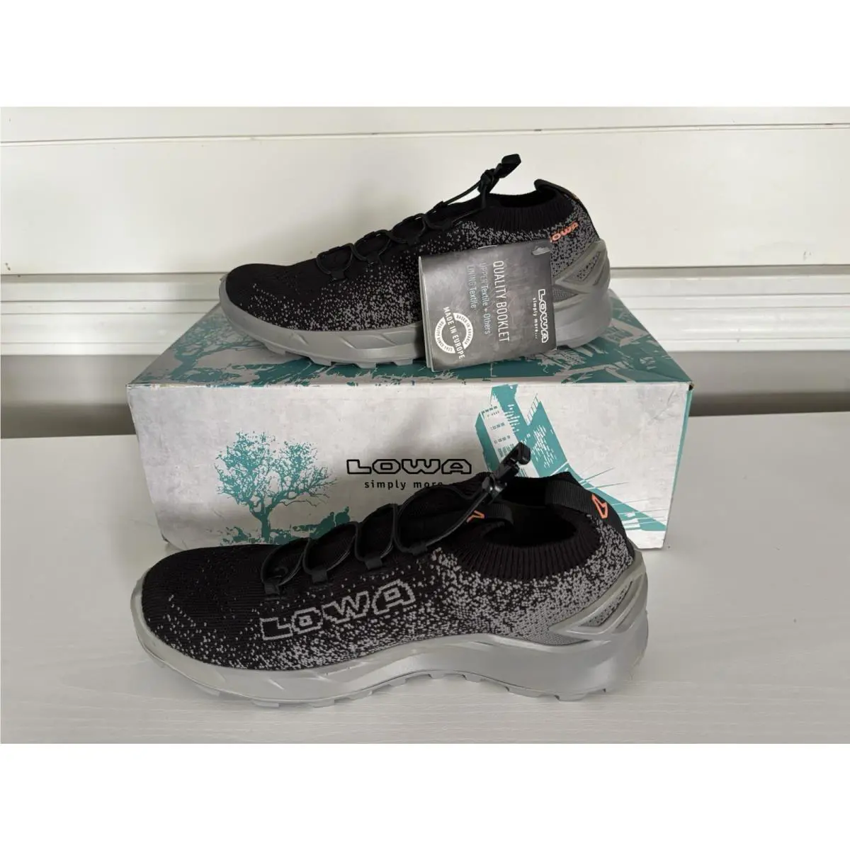 Women`slowa Fusion LO WS - Anthracite/melon Size 8