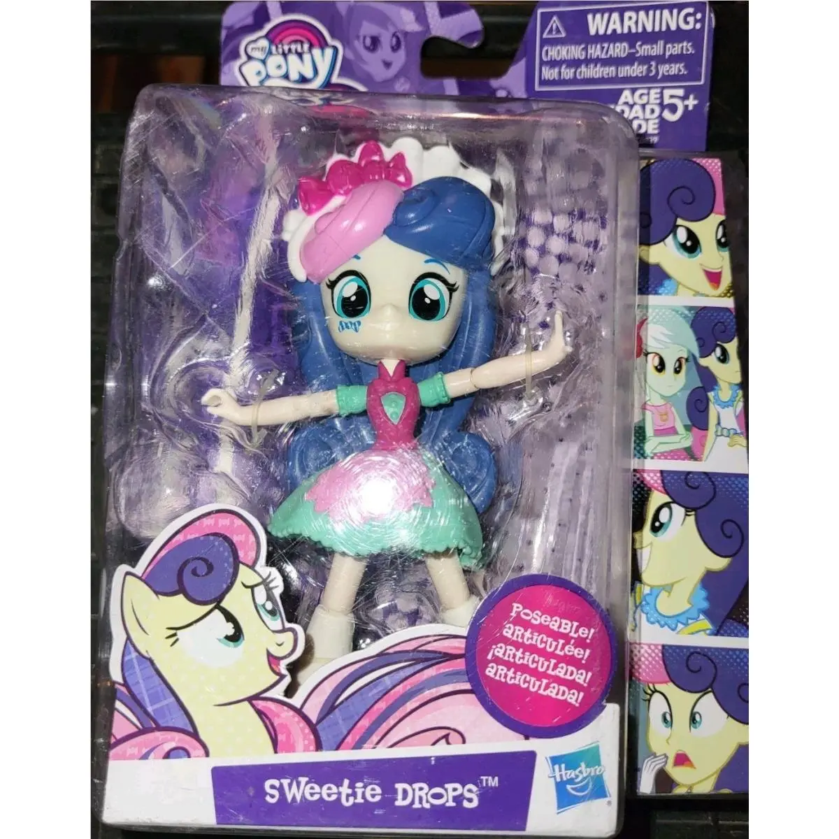 My Little Pony Equestria Girls Sweetie Drops Figure Mini Mall Fantasy Scene