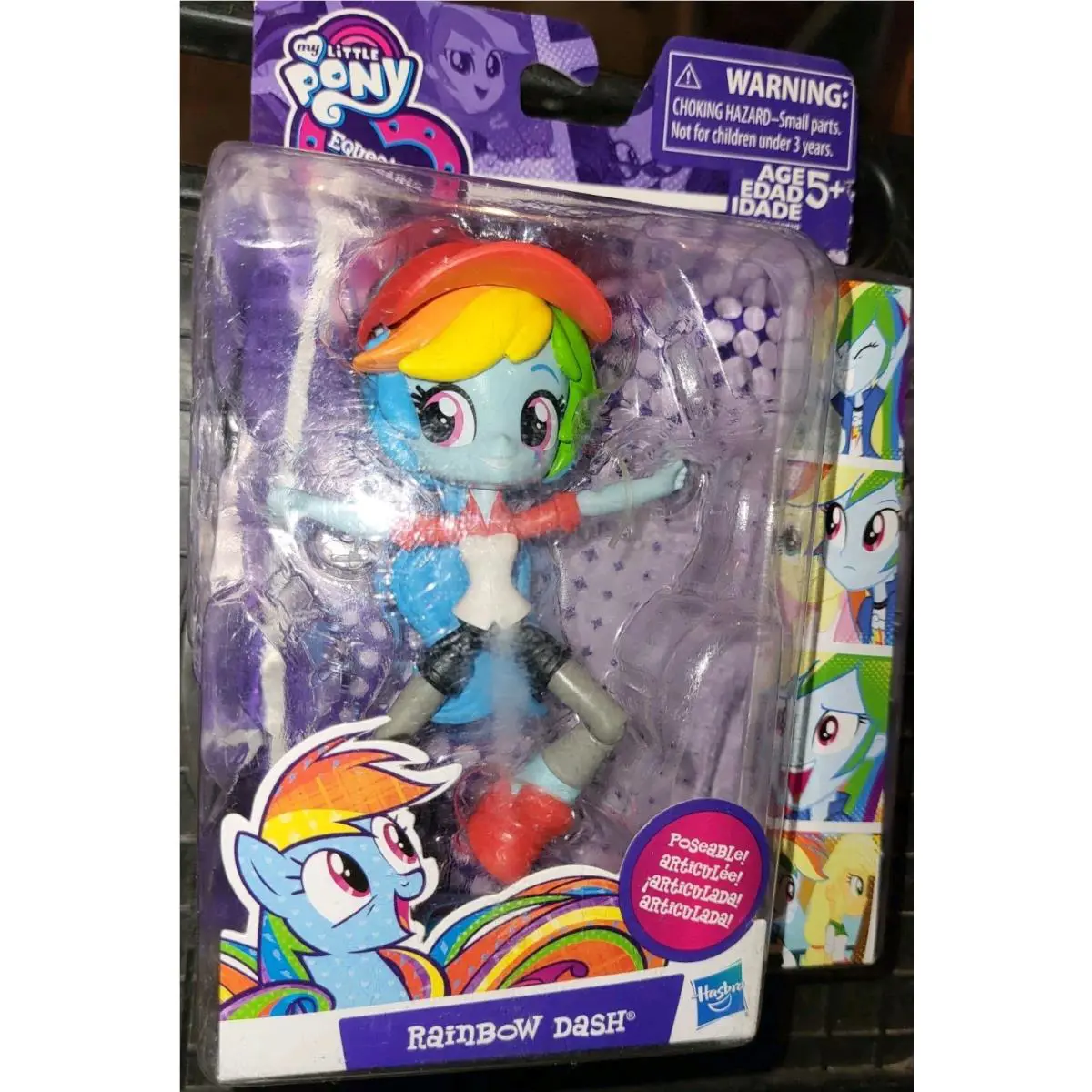 Hasbro My Little Pony Equestria Girls Minis Rainbow Dash Fantasy Scene Rare
