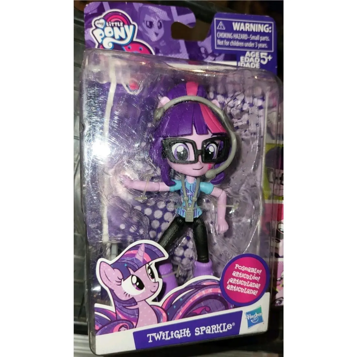 My Little Pony Equestria Girls Minis Twilight Sparkle Poseable Fantasy Scene